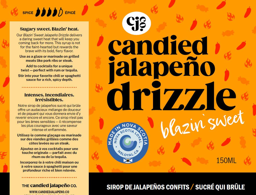 Blazin' Sweet Candied Jalapeno Drizzle - 6 pack