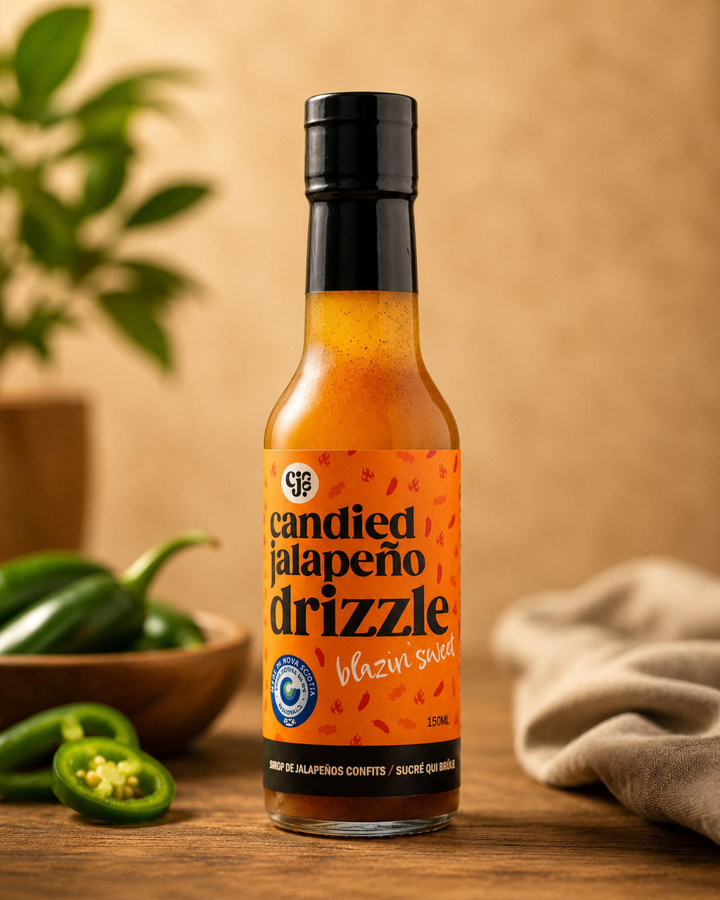 Blazin' Sweet Candied Jalapeno Drizzle - 6 pack