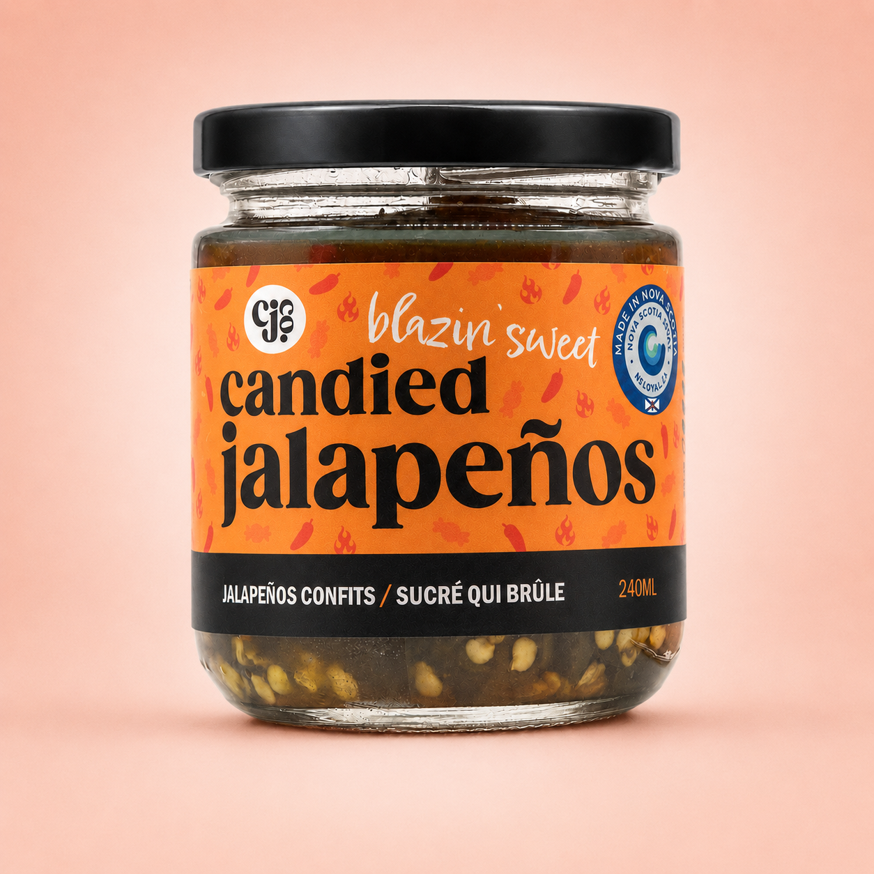 Blazin' Sweet Candied Jalapenos - 6 pack