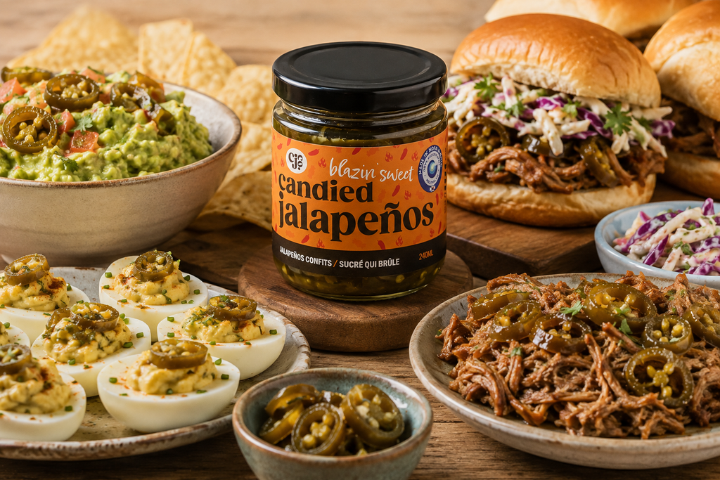 Blazin' Sweet Candied Jalapenos - 6 pack