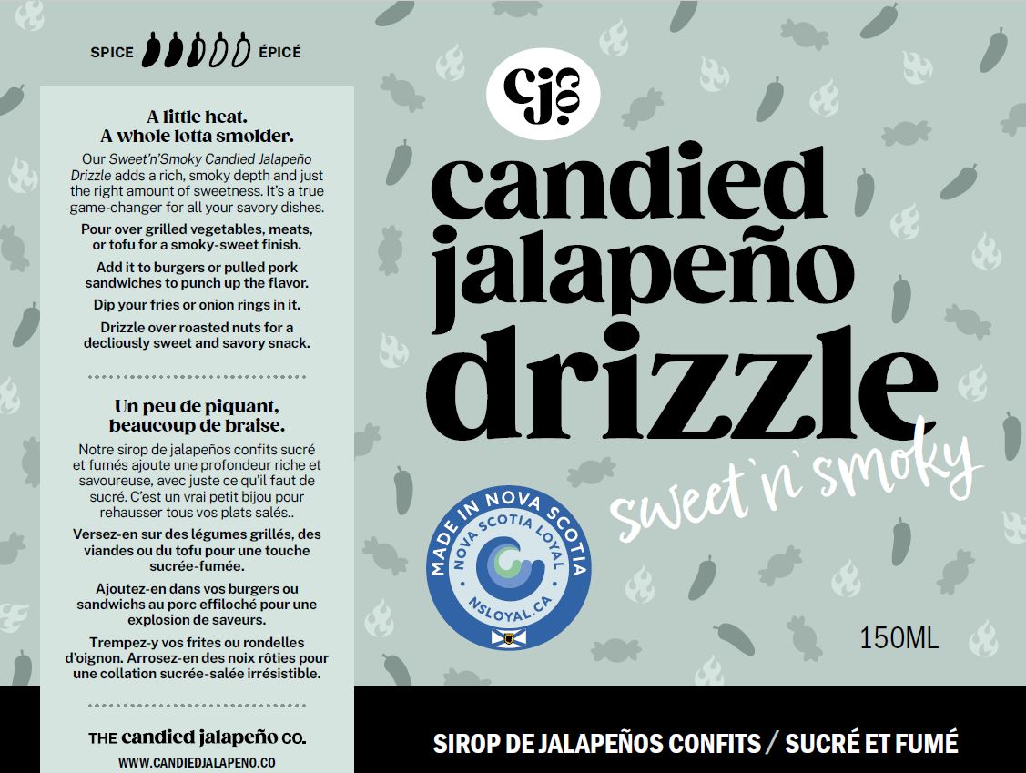 Sweet n' Smoky Candied Jalapeno Drizzle - 6 pack