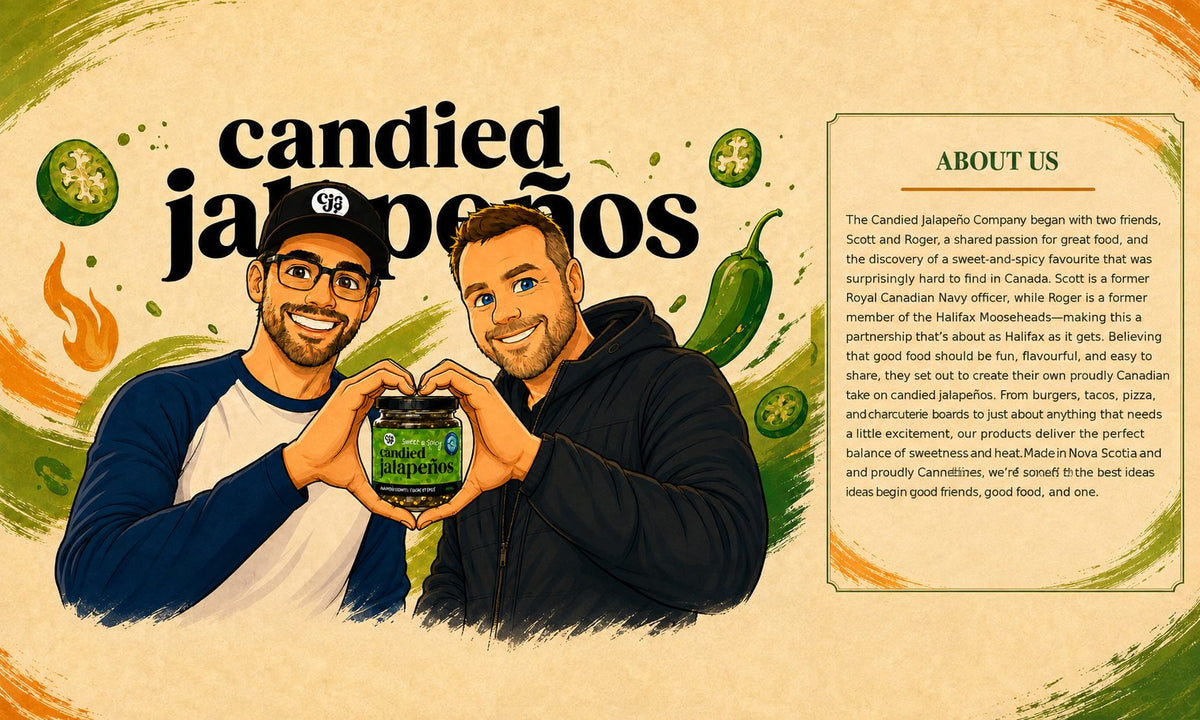 Candied jalapenos - sweet heat, serious flavour